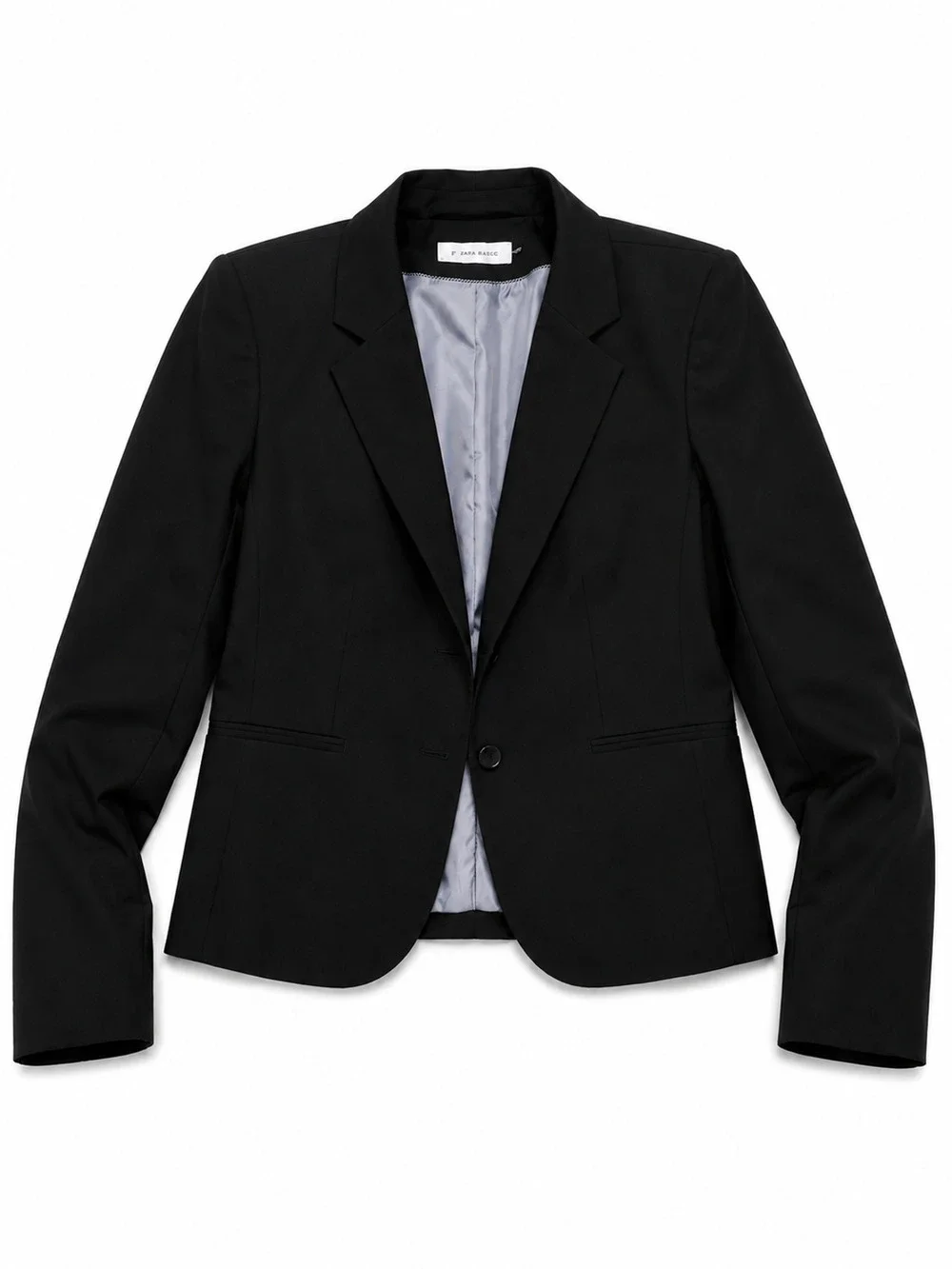 Calvin Klein Women's Black Tailored Stretch Blazer